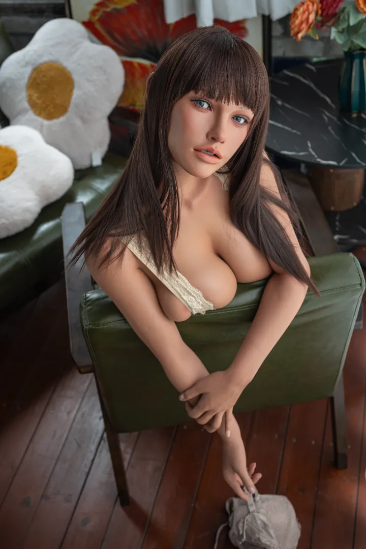 160cm (5ft3) Copa E Silicona Muñeca sexual Lisa, ROS Cabeza #3B